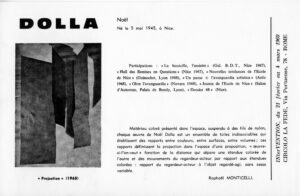 1969 invitation intervention dolla a rome