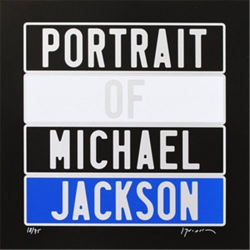 Portrait of michael jackson