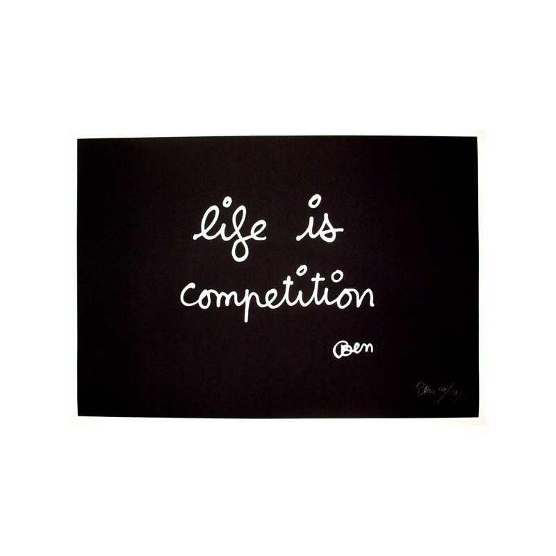Life is competition