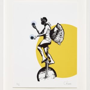 Caroline Rivalan,  Femme funambule