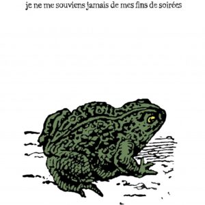 Gérald Panighi, Je ne me souviens jamais