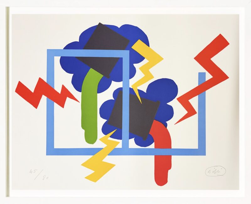Claude Gilli, Orage sur la peinture