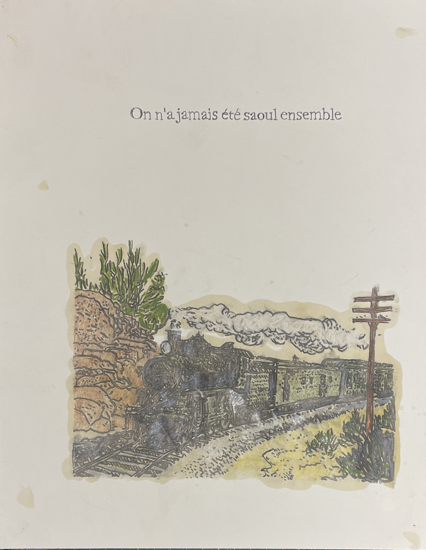 Gérald Panighi, On n’a jamais été saoul ensemble, 2022