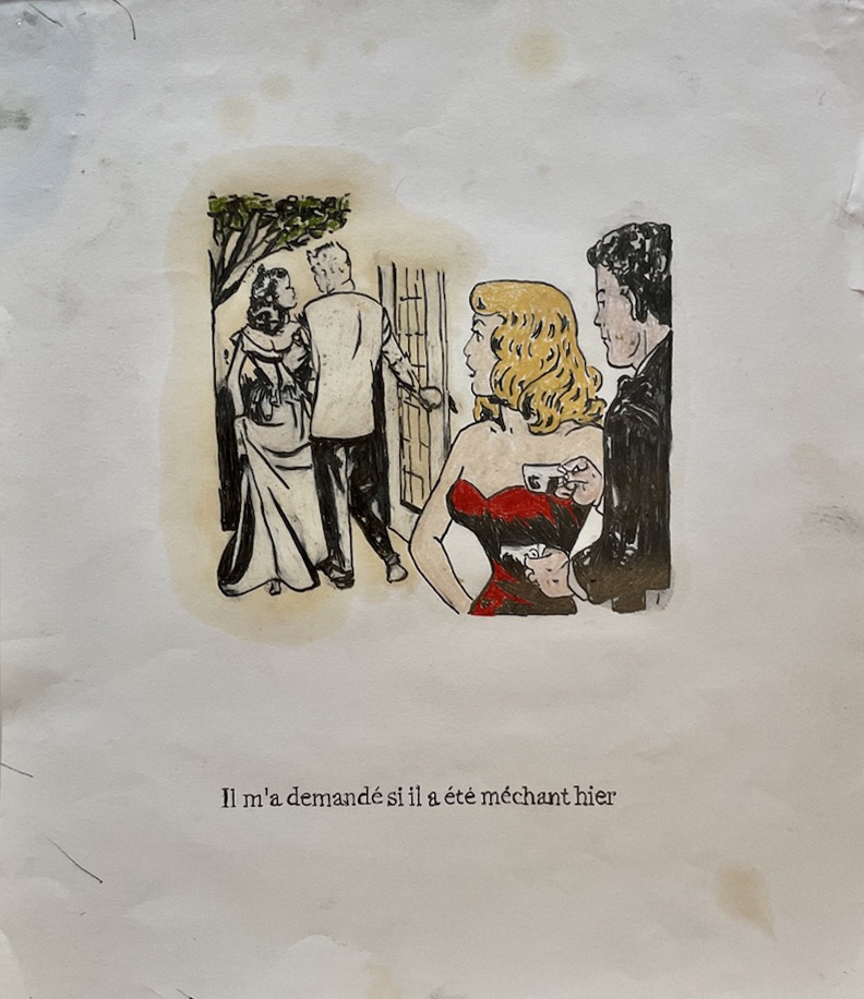 Gérald Panighi, Il m’a demandé si il a été méchant hier, 2022