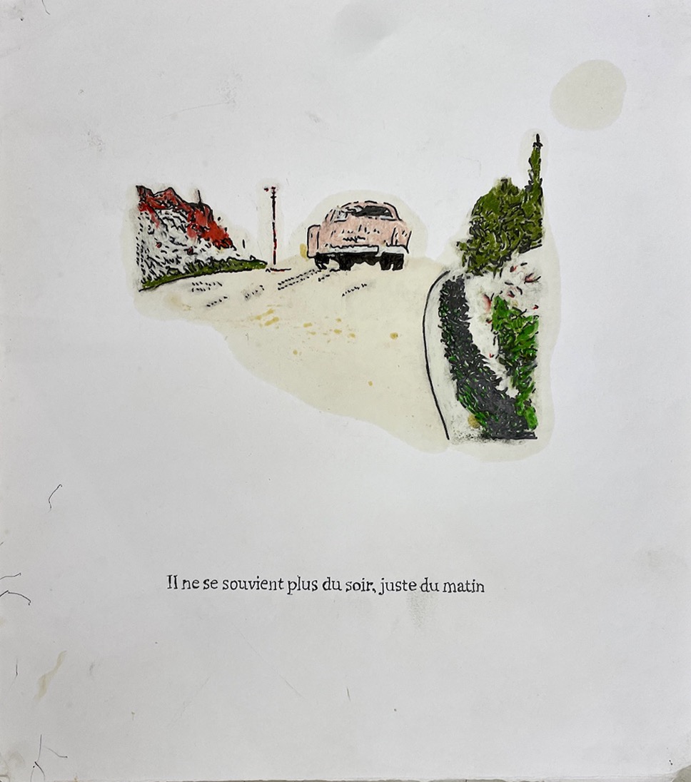 Gérald Panighi, Il ne se souvient plus du soir juste du matin, 2022