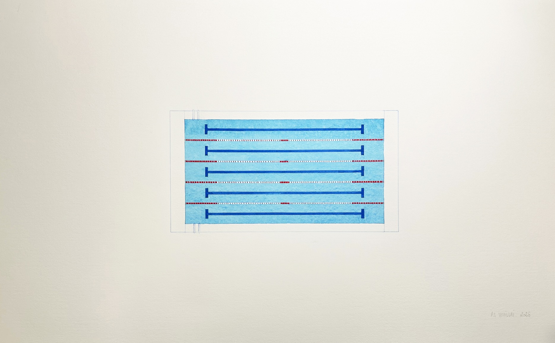 Anne-Laure Wuillai, Piscine municipale (bassin d'apprentissage, 5 couloirs), 2026