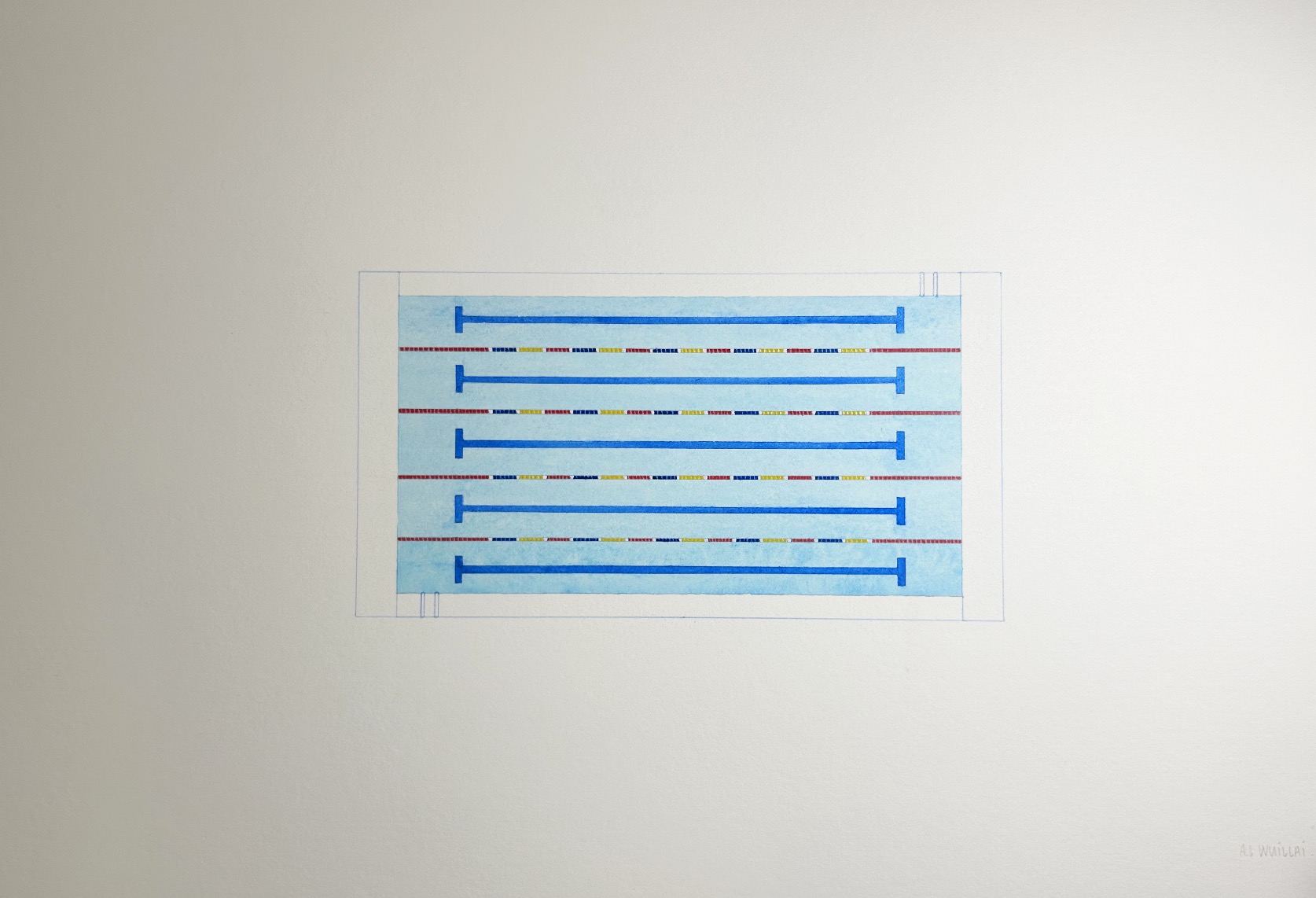 Anne-Laure Wuillai, Piscine municipale, (bassin d'entrainement, 5 couloirs, lignes de nage 25 mètres trois couleurs), 2026