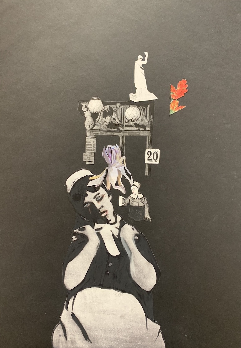 Caroline Rivalan, “Où en étions-nous restés ?” (dialogue intérieur avec un esprit) Acte III, 2021